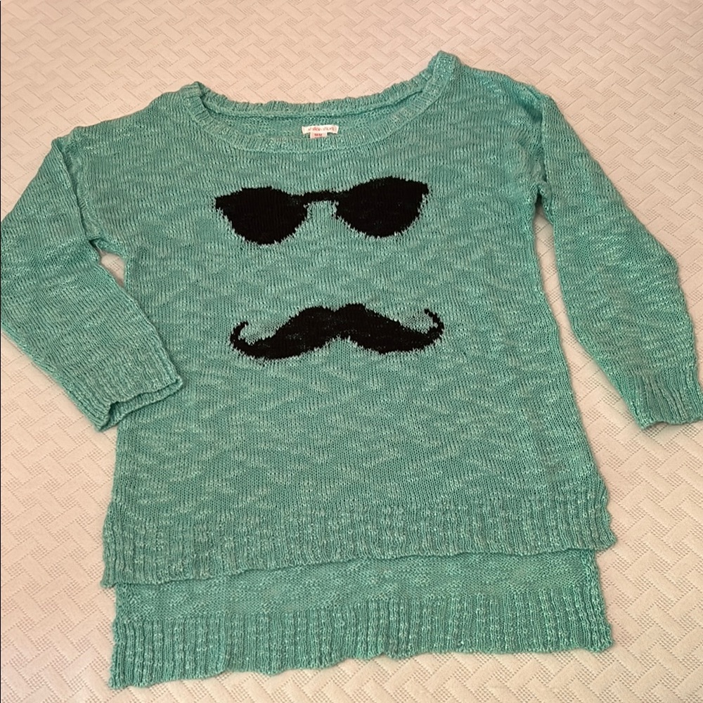 Xhilaration Aqua Knit Sweater